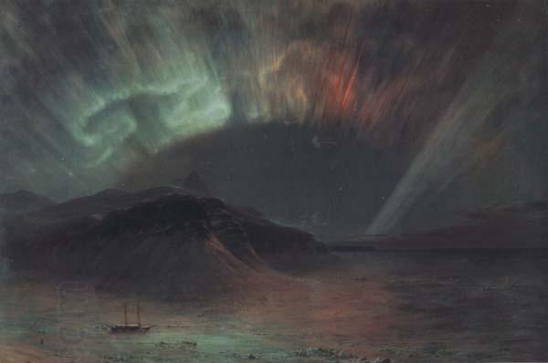 Frederic E.Church Aurora Borealis oil painting picture